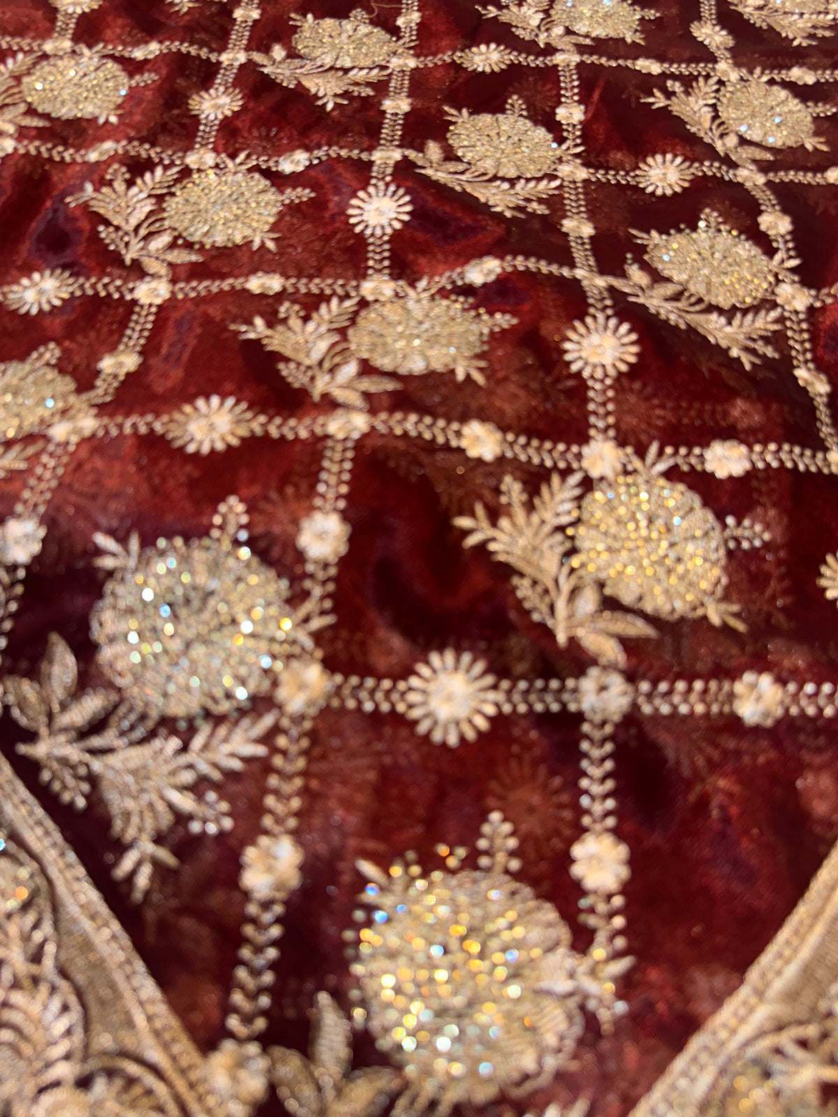 Buy 1 Get 1 FREE | Premium Wine Maroon Zari Work Saree