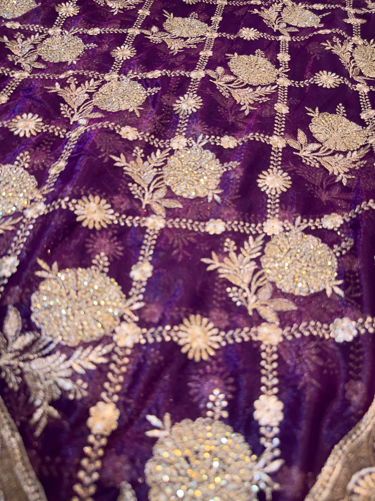 BUY 1 GET 1 FREE – Premium Royal Purple Designer Saree
