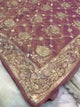 BUY 1 GET 1 FREE – Premium Wine Plum Designer Saree