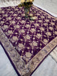 BUY 1 GET 1 FREE – Premium Royal Purple Designer Saree