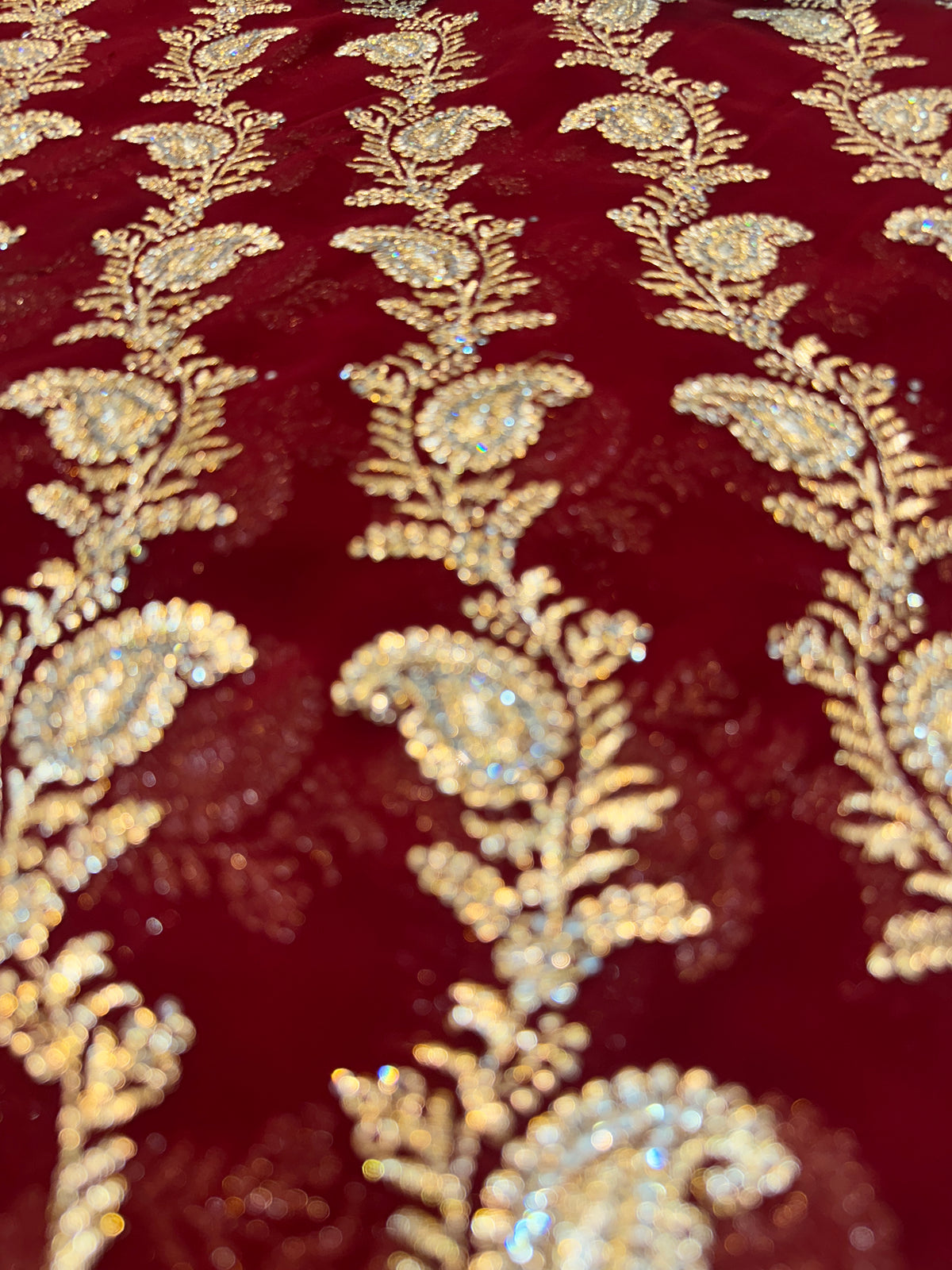 Premium Bridal Saree with Dupatta | Heavy Zari & Embroidery Work