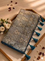 ✨ Royal Blue Banarasi Silk Saree – Timeless Elegance in Every Weave ✨