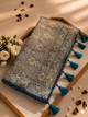 ✨ Royal Blue Banarasi Silk Saree – Timeless Elegance in Every Weave ✨